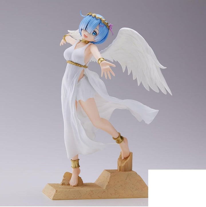 SEGA Rem Super Demon Angel Figure - Re:Zero Starting Life in Another World, 21 cm, PVC/ABS, Ages 15+