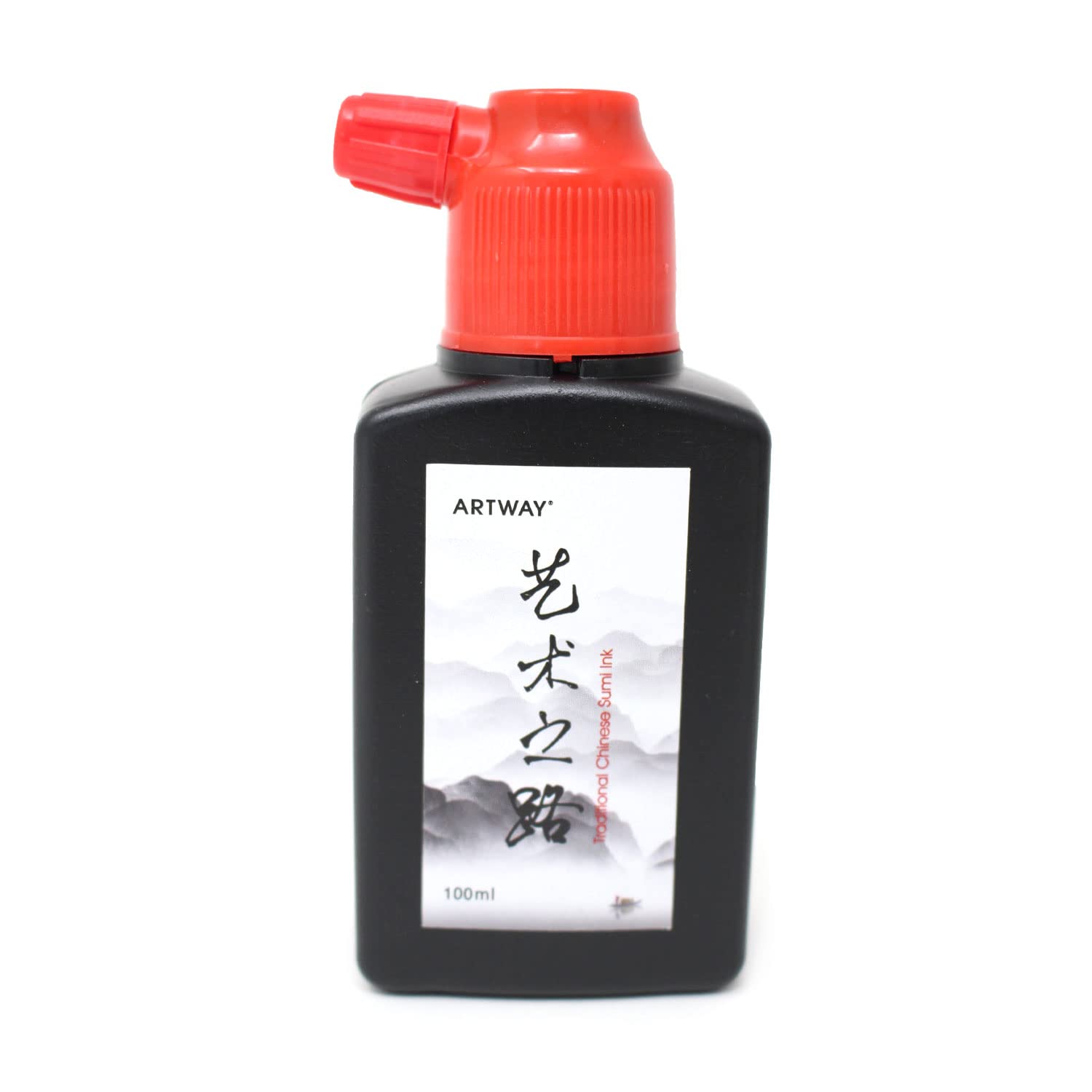 Artway Chinese Sumi Ink - Dense Black Drawing Ink | 100ml | Lightfast
