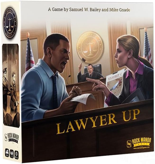 ROCK MANOR GAMES Lawyer Up: Season 1 Card Game 1