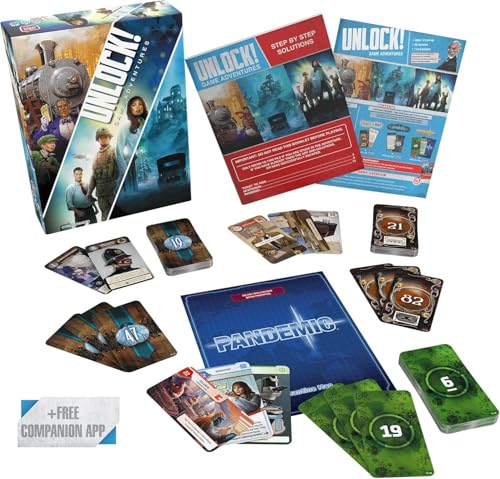 Space Cowboys Unlock! Game Adventures Board Game