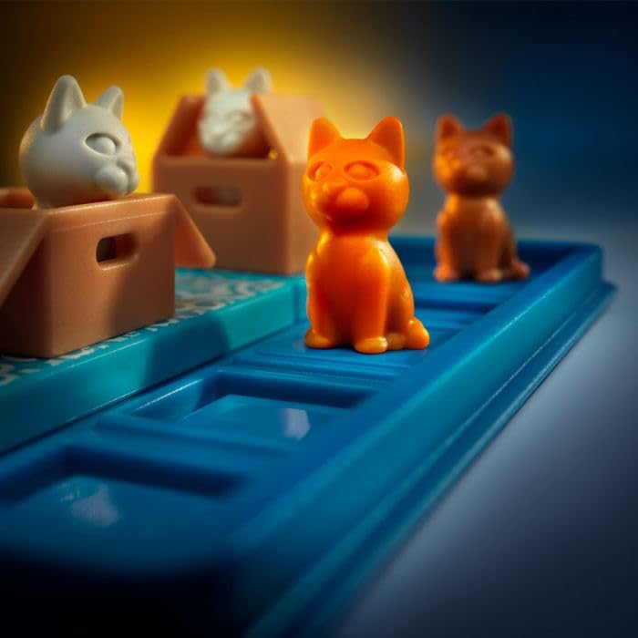 SmartGames Cats & Boxes Puzzle Game with 60 Challenges for 7+ Years 2