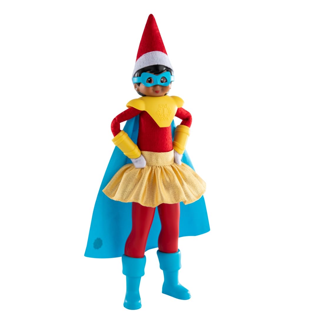 MagiFreez Polar Power Hero Costume - Gold Superhero Outfit for Scout Elf 15