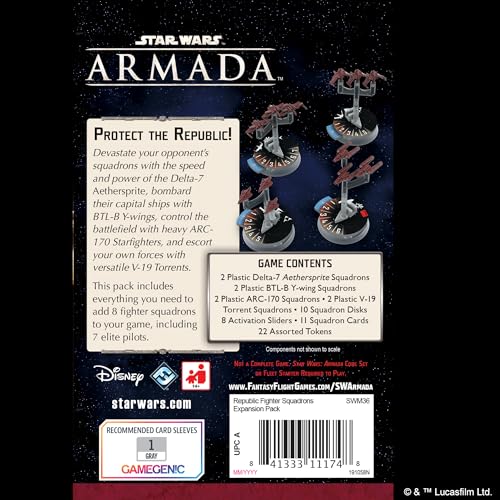 Star Wars Armada: Rebel Alliance: Republic Fighter Squadrons-Erweiterungspaket