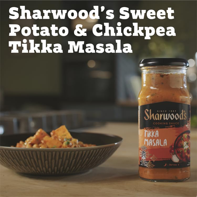 Sharwood's Indian Tikka Masala Sauce – 30% Less Fat, Tomato, Yogurt & Cream 4