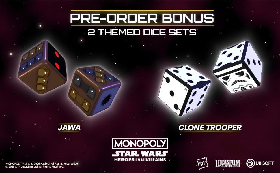 Monopoly: Star Wars Heroes vs Villains [PS5]