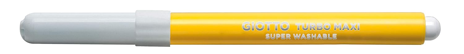Giotto Turbo Maxi Felt-Tip Pens - Superwashable, Extra Long Cap-Off, 48-Pack 2