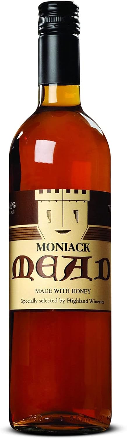 Moniack Mead Honey Wine, 750 ml – Smooth & Warming Mead with Caramel and Floral Notes