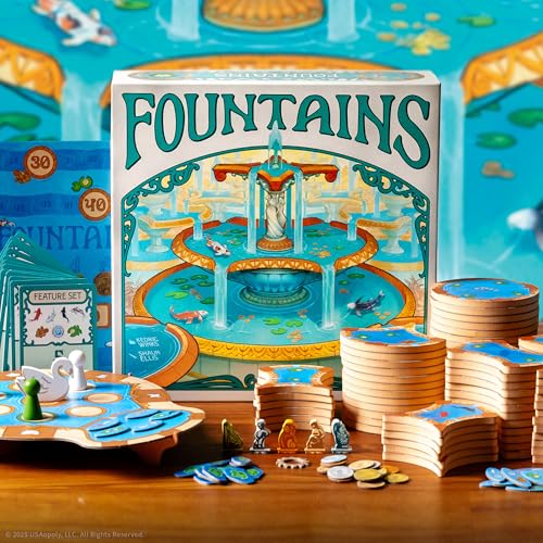 USAopoly Fountains Board Game