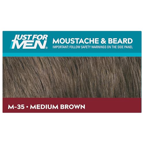 Just for Men Moustache & Beard Dye - Medium Brown (M35) 10