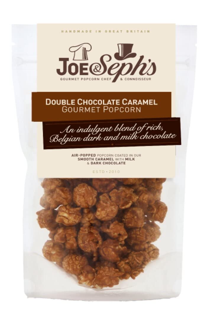 Joe & Seph's Double Chocolate Popcorn (80g) - Gourmet Air-Popped Snack 6