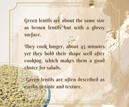 Aksoy Green Whole Lentils 1KG – High Protein, Fiber-Rich Pulses for Salads and Curries