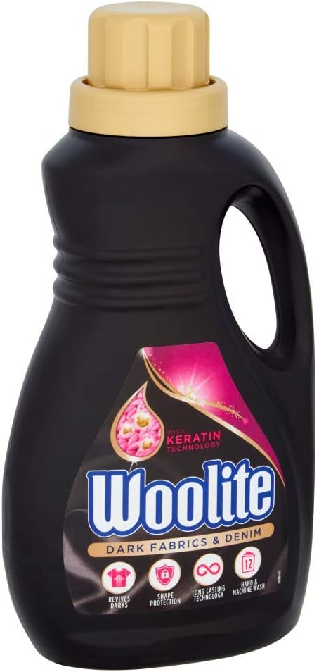 Woolite Dark Protection Laundry Detergent 750ml - 12 Washes, Colour-Boost Formula 6
