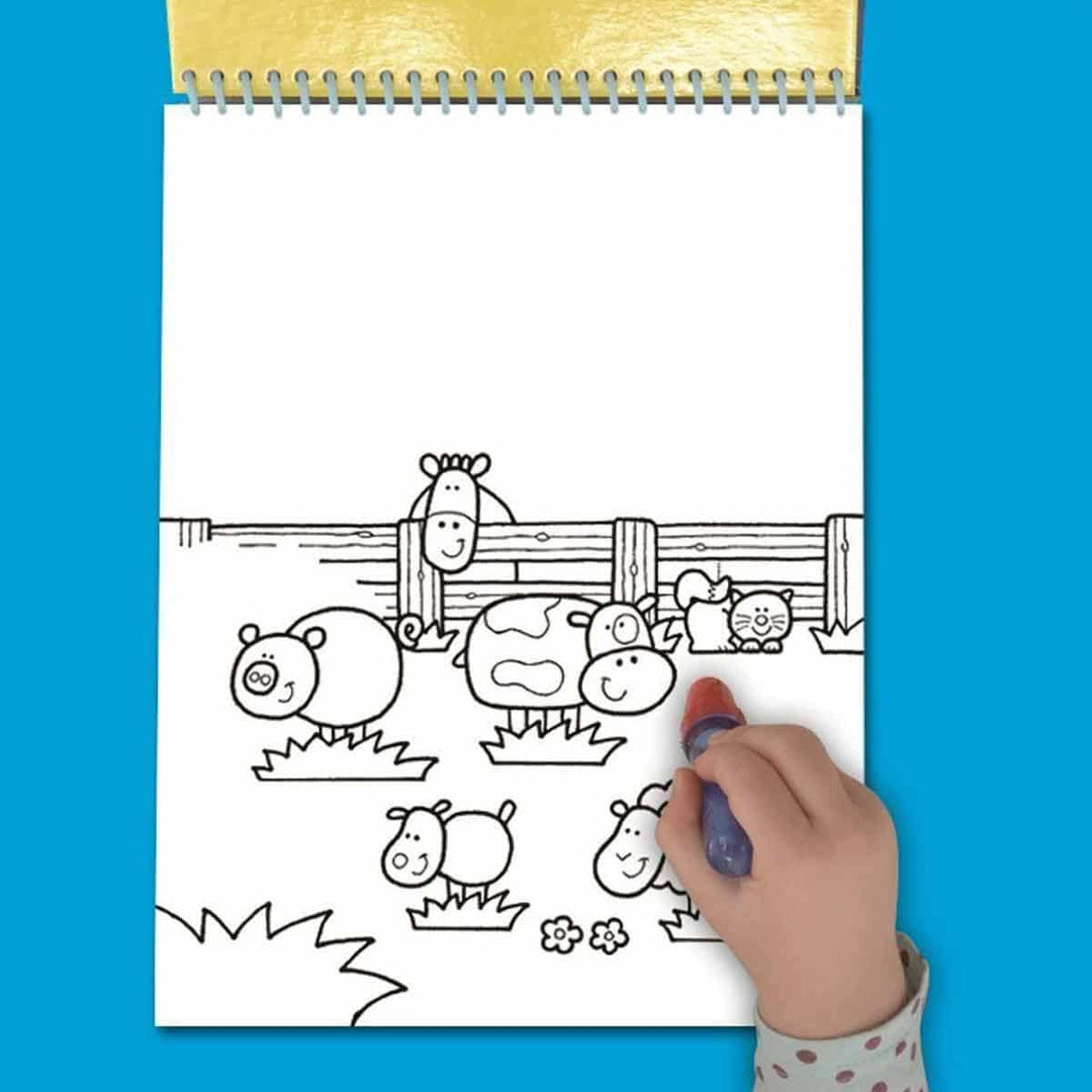 Galt Toys, Water Magic - Farm, Colouring Book for Children, Ages 3 Years Plus
