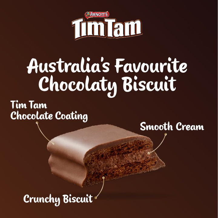 Tim Tam - Original Milk Chocolate Coated Biscuit Bars (163g)