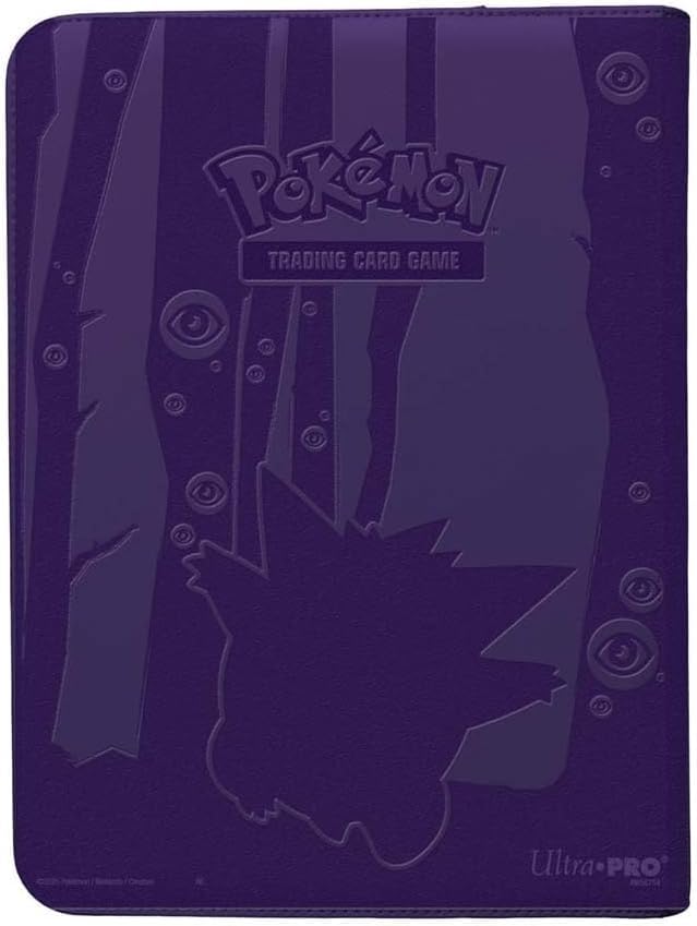 Ultra Pro | Pokemon Elite Series Genga 9-Pocket Zippered PRO Binder | Tradi