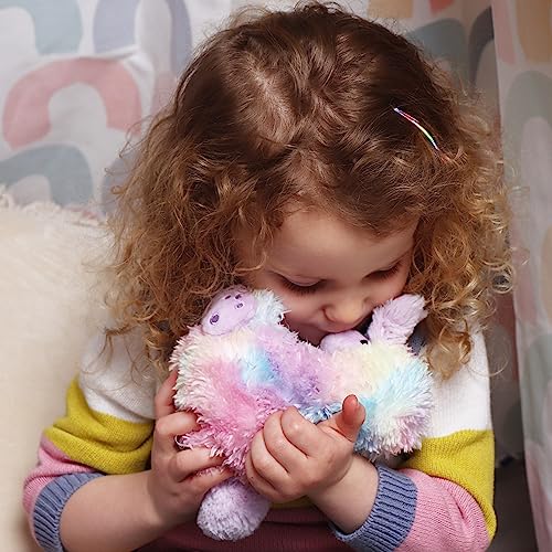 Curlimals Bo the Rainbow Bunny Interactive Plush Toy | Sensory Toy | Ages 3+