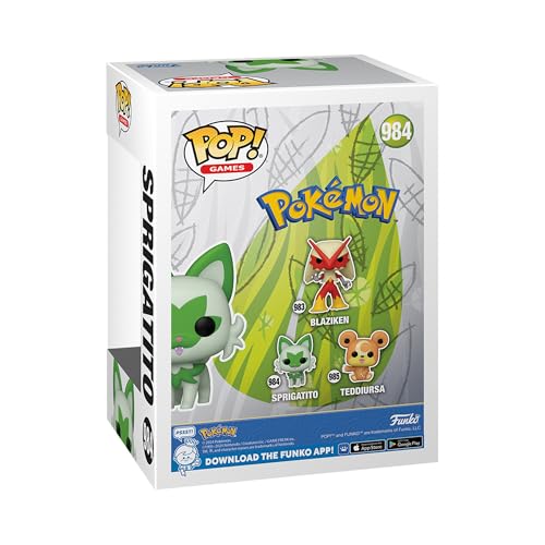 Funko POP! Games Pokémon - Sprigatito Vinyl Figure (75191)