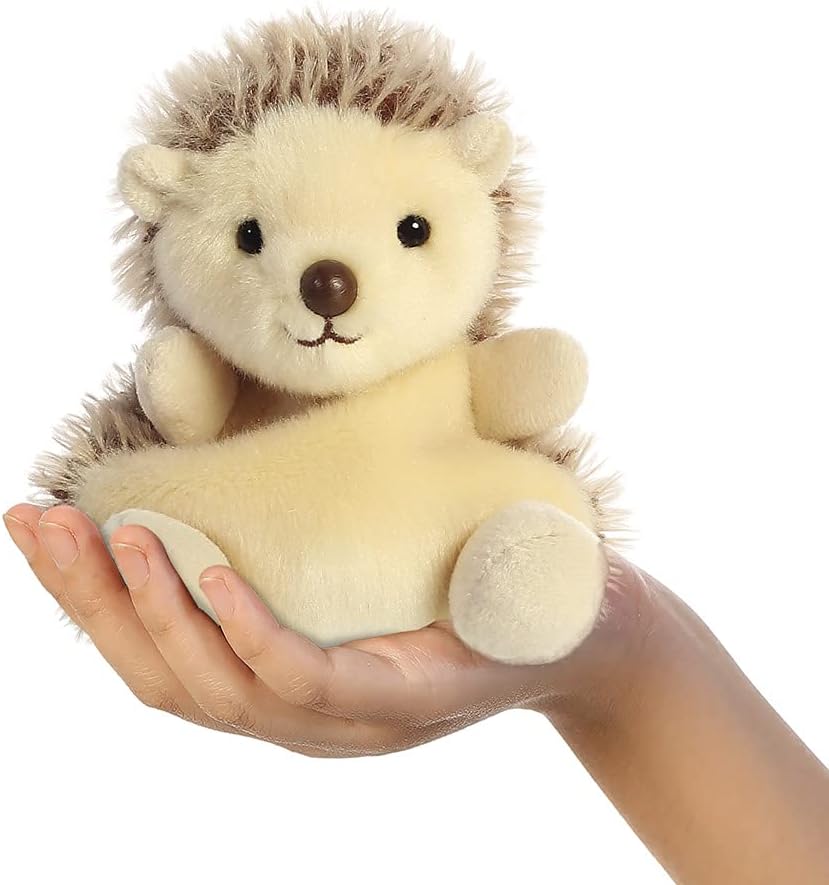 Aurora Palm Pals Hedgie The Hedgehog Soft Toy - 5 Inch Plush Bean-Filled Hedgehog for Babies & Kids 2