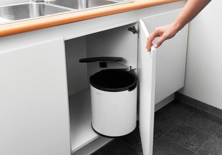 Brabantia PerfectFit 20L Thick Plastic Bin Liners with Tie Tape Draw - Extra Strong Trash Bags