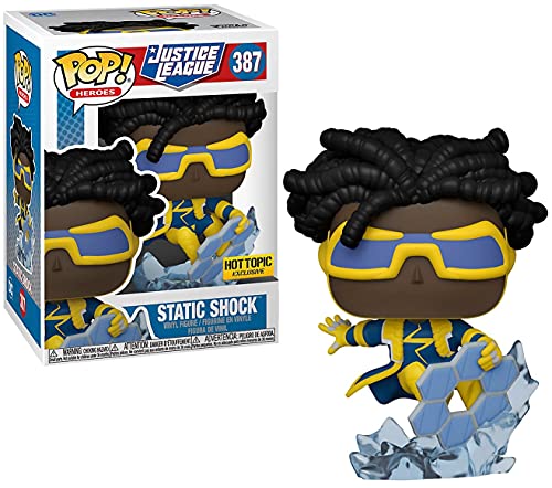 Justice League Static Shock Exclusive Funko 55080 Pop! Vinyl Nr. 387