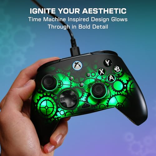 Turtle Beach Afterglow Ignite Time Machine Wired RGB Gaming Controller for Xbox and PC 9