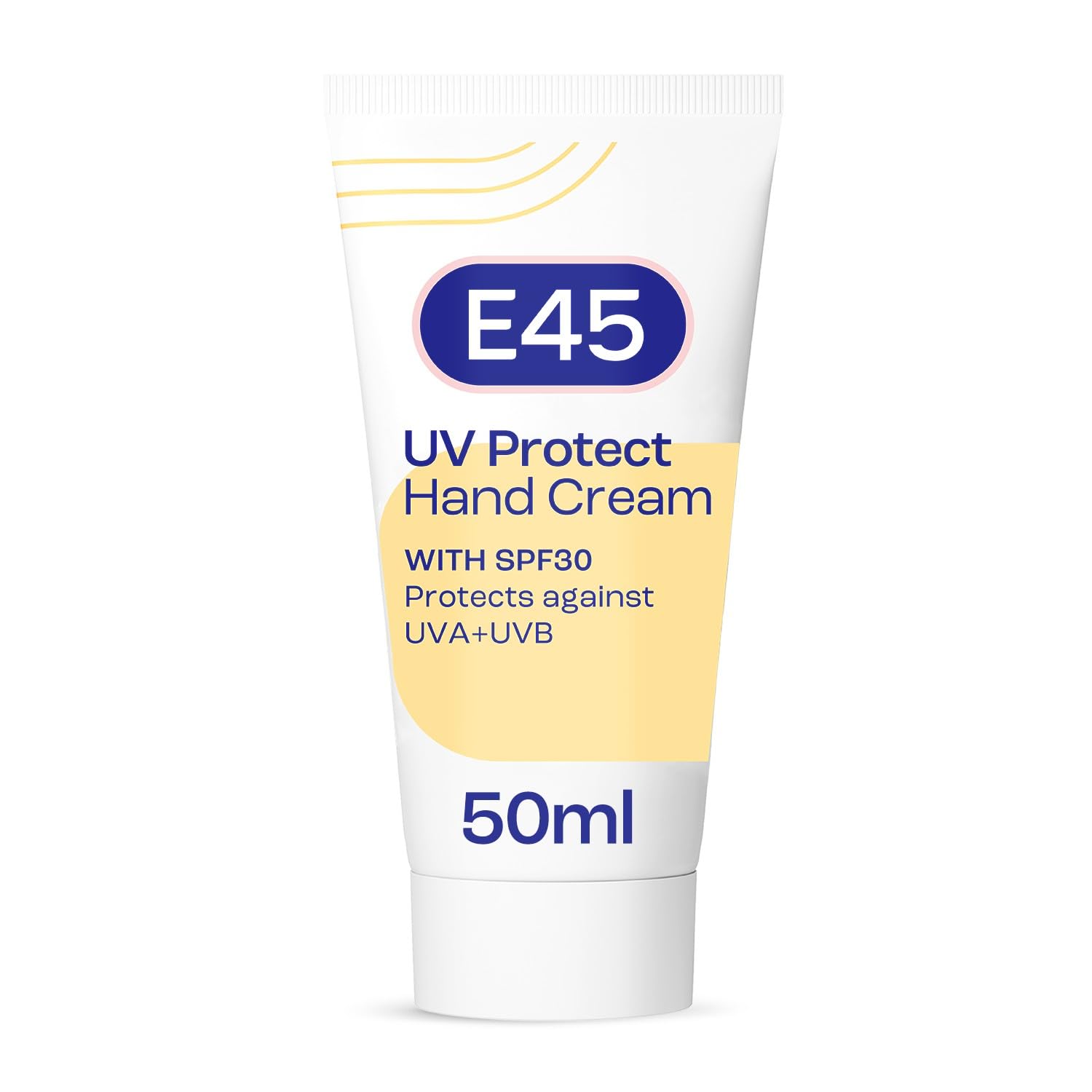 E45 UV Protect Hand Cream SPF30 - Hydrating & Softening for Dry/Sensitive Skin | 50 ml 1