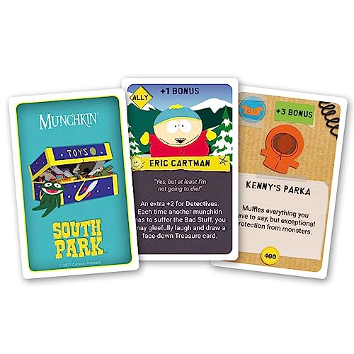 USAOPOLY Munchkin South Park | Kartenspiel mit South Park-Charakteren | Basierend
