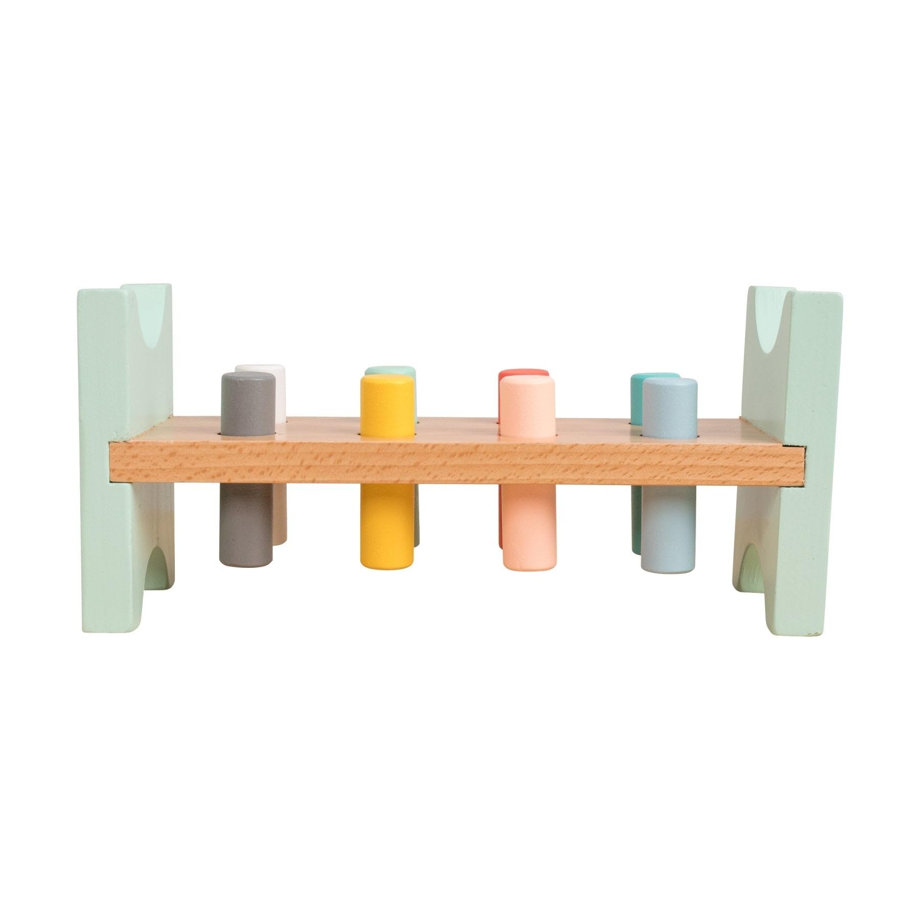 Owl & Fox Wooden Hammer Bench - Educational Pounding Toy for Toddlers 12 Months+ 1