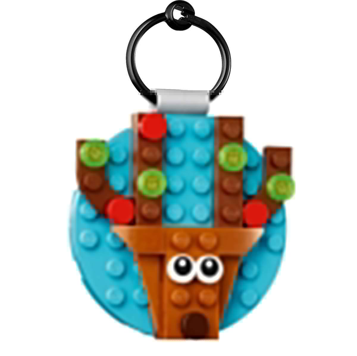 LEGO Christmas Ornament Selection - Building Toy with 4 Festive Hanging Decorations for Kids 6+