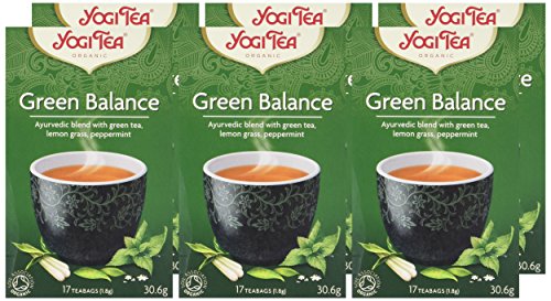 YOGI TEA - Green Balance Organic Herbal Tea, Blend of Green Tea, Lemongrass & Peppermint, 6 x 17 Tea Bags (102 Total) 14