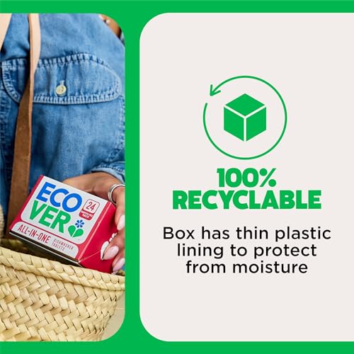 Ecover All-In-One Dishwasher Tablets with Salt & Rinse Aid (788g) 10