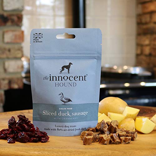 The Innocent Hound - Grain Free Sliced Duck Sausages with Cranberry 70g 6
