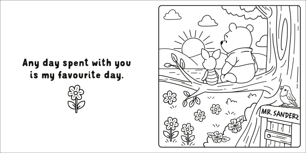 Studio Press Disney Winnie the Pooh: A Cute and Cosy Colouring Book | Paperback | English
