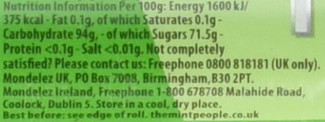 Trebor Softmints Peppermint Flavour, 44 Pack, Vegan & Vegetarian Friendly Chewy Mints with Crunchy Shell 4