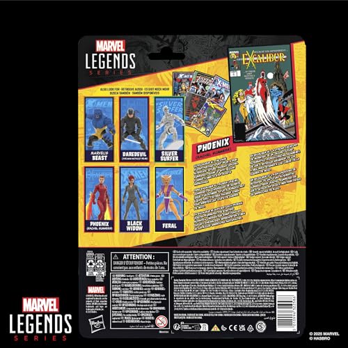 Marvel Legends Series Phoenix (Rachel Summers) X-Men Action Figure - 6-Inch Collectible with Comic Accessories 20