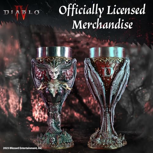 Nemesis Now Diablo IV - Lilith Resin Goblet (B6442X3)