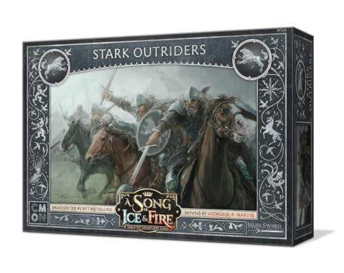 CoolMiniOrNot A Song of Ice and Fire: Tabletop Miniatures Game - Stark Outriders Unit Box (CMNSIF102)