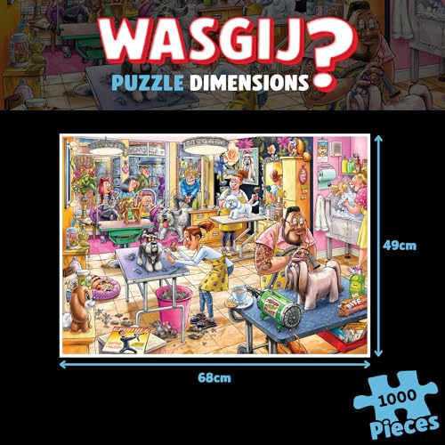 Wasgij Mystery 23: Pooch Parlour - 1000 Piece Jigsaw Puzzle for Adults 9