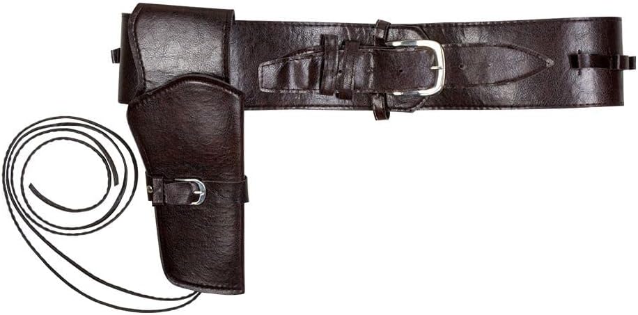 Boland Cowboy Holster and Belt Set - Brown Imitation Leather 1