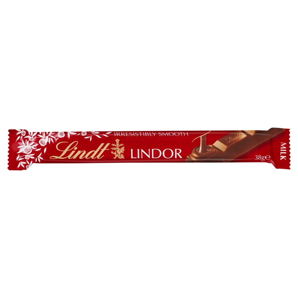 Lindt LINDOR Milk Chocolate Bars - Irresistibly Smooth Filling | 38g Bar | 24 Pack 1