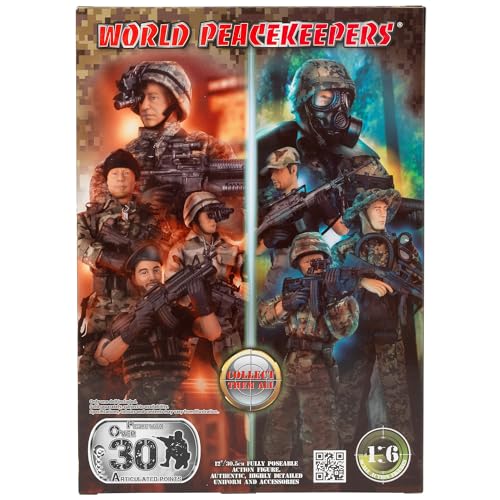 WORLD PEACEKEEPERS 12" Marine (NBC Specialist) Action Figure by Peterkin - 1:6 Scale with Accessories 7