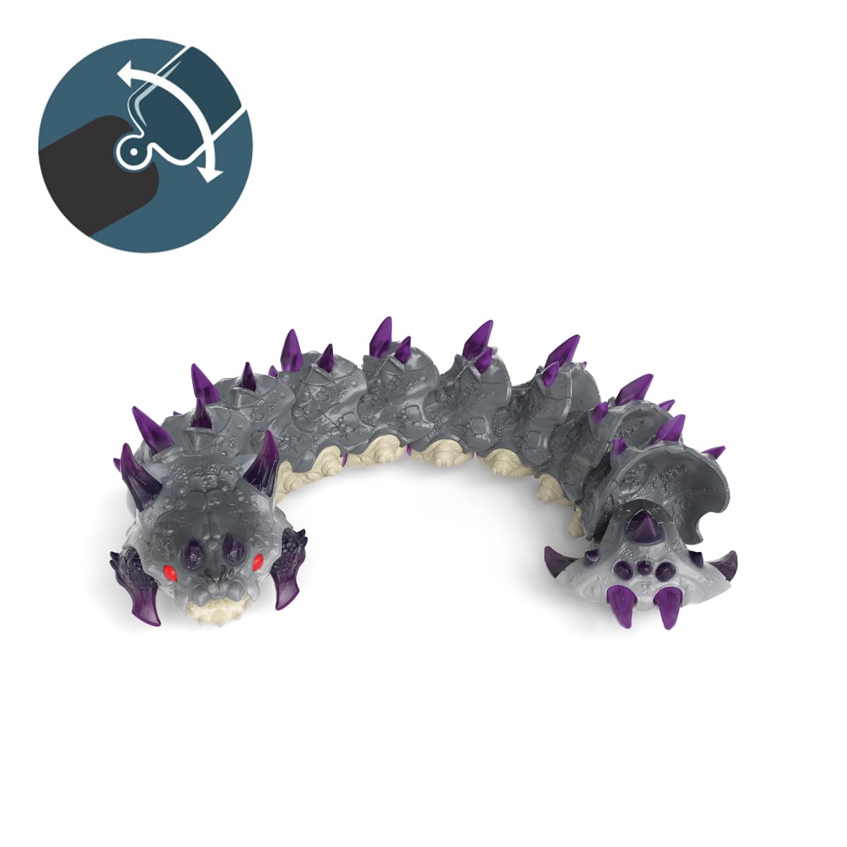 Schleich 70830 Shadow Worm - Fantasy Action Figure from Eldrador Creatures, Ages 3+ 5