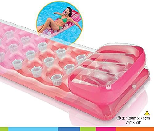 Intex 18-Pocket Fashion Mats Air Mattress - 188 x 71 cm 3