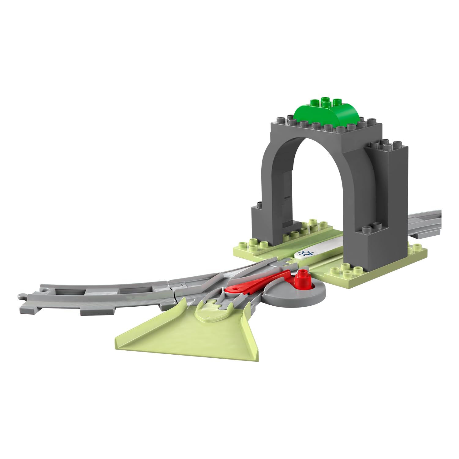 LEGO DUPLO Town Train Tunnel and Tracks Expansion Set - Building & Educational Toy for Toddlers 2+ 2