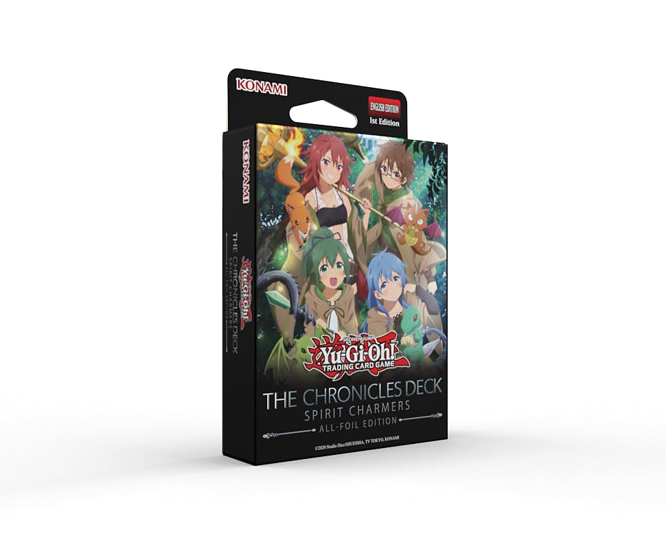 Yu-Gi-Oh! The Chronicles Deck: Spirit Charmers (51 Cards) | All-Foil Deck | Model CH02