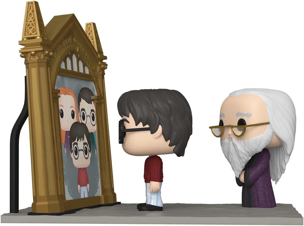 Funko Pop! Harry Potter - Harry Potter and Albus Dumbledore with Mirror of Erised Vinyl Figure (63144)