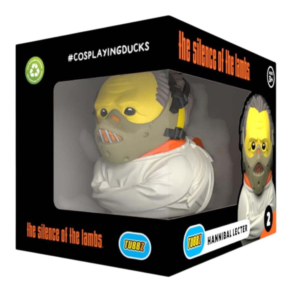TUBBZ Boxed Edition: Horror - Hannibal Lecter Cosplaying Rubber Duck Vinyl Figure
