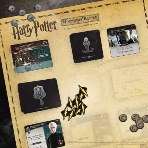 USAopoly Harry Potter: Hogwarts Battle Cooperative Deck-Building Board Game