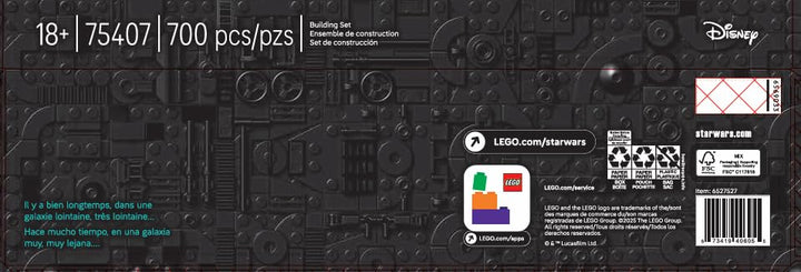LEGO Star Wars 75407 Brick-Built Star Wars Logo - Collectible Building Set for Adults