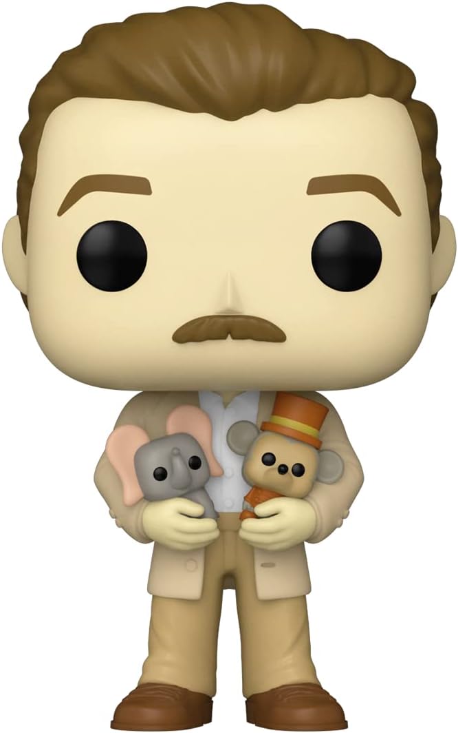 Funko Pop! Icons Disney's 100th Anniversary - Walt with Dumbo & Timothy Vinyl Figure